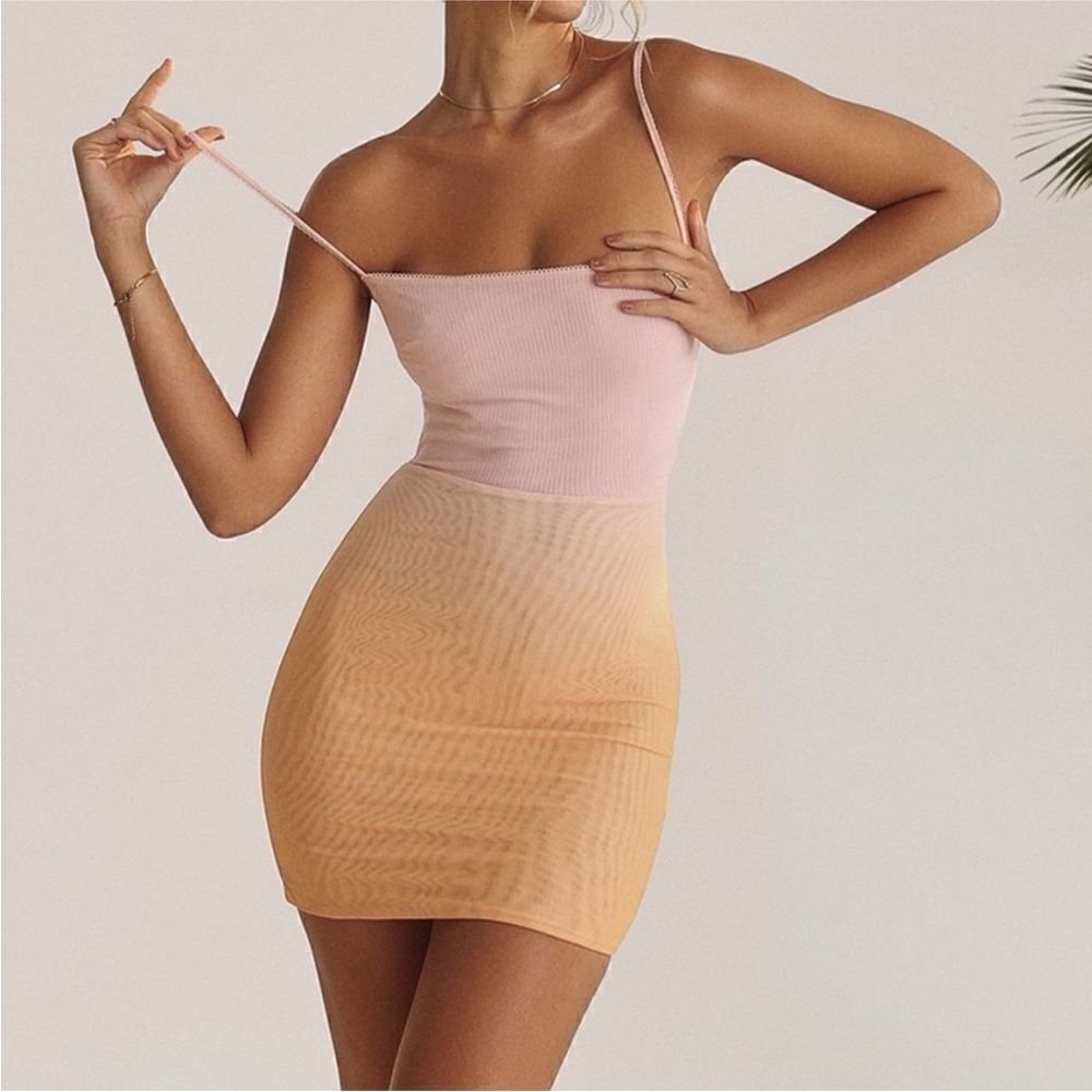 HOUSE OF CB Deva Ombre Mini Dress-D17
